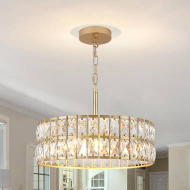 Mercer41 Yoshiya 4 - Light Square / Rectangle Chandelier